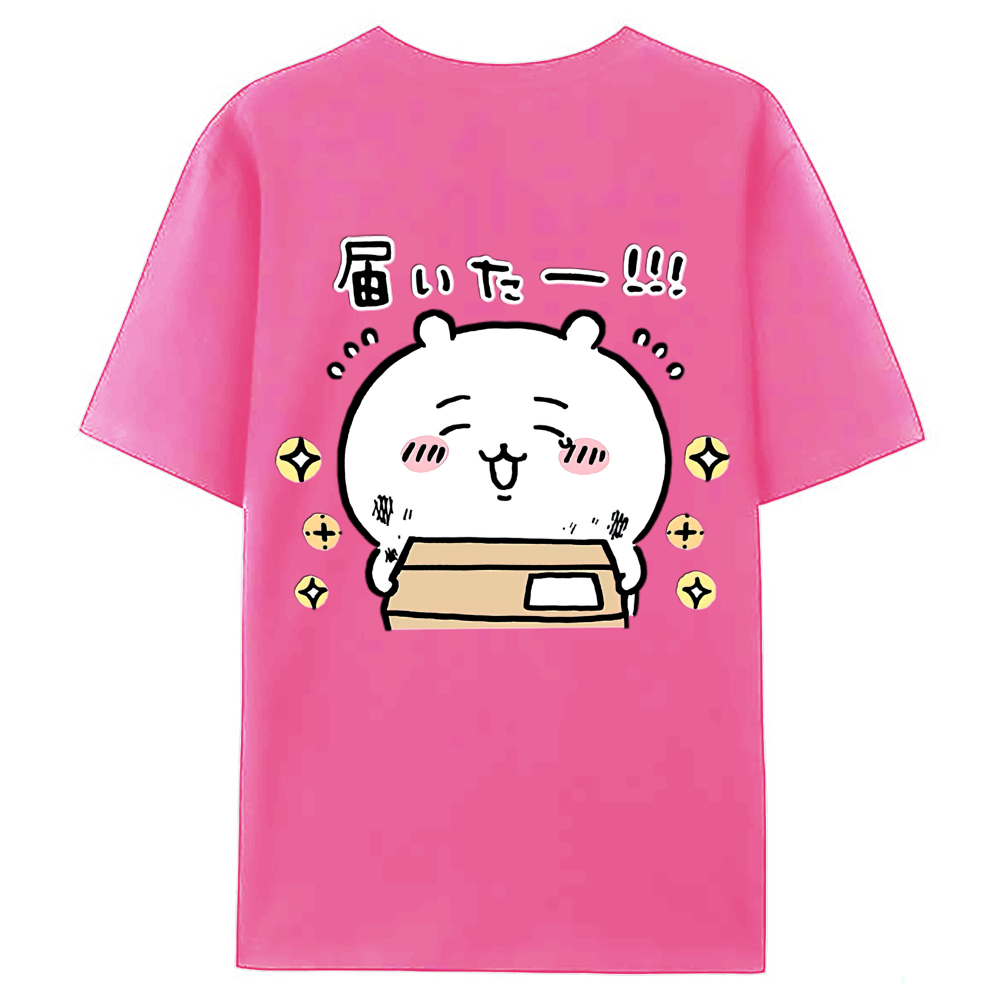 （画像用） ちいかわ ちいかわ Chii-kawa chiikawa レディース半袖Tシャツ(バックプリント)